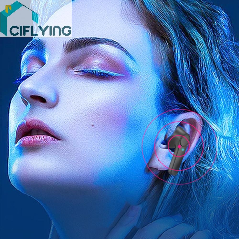 144 ภาษา Real Time Translator Earbuds Wireless BT Voice Translator [Ciflying.th]