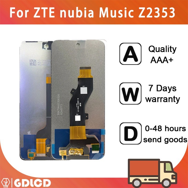สําหรับ ZTE nubia เพลง Z2353 2 Z2460 จอแสดงผล LCD Touch Screen Digitizer Assembly Repair