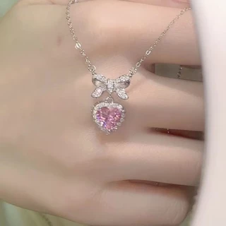 สร้อยคอโบว์สุดน่ารัก พร้อมส่ง