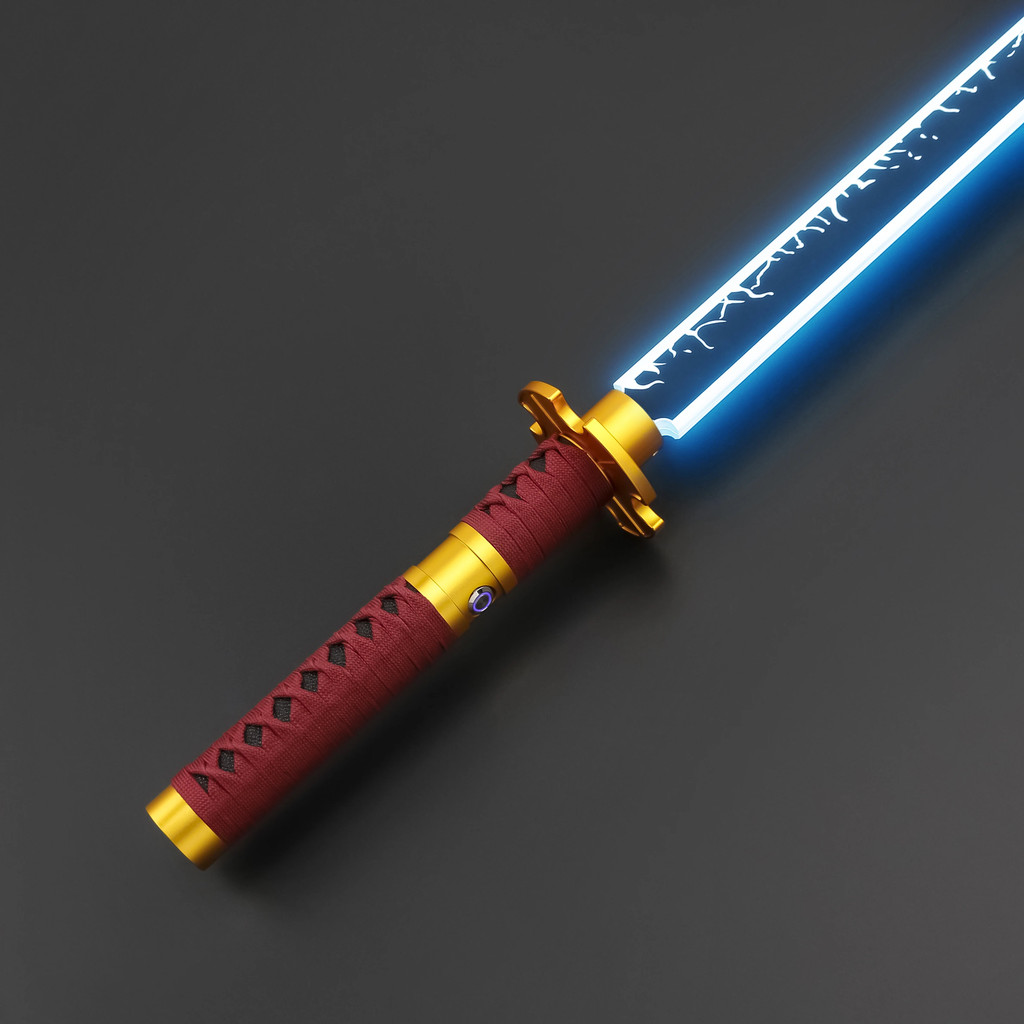 TXQSABER Katana โลหะ Lightsaber เปลี่ยนสี Gesture จุดระเบิดบลูทูธ Heavy Dueling ดาบเลเซอร์คอสเพลย์ J