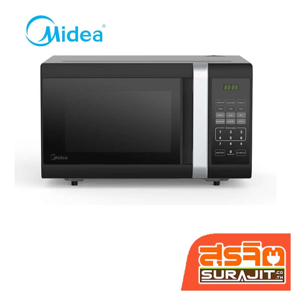MIDEA เตาไมโครเวฟ 23 ลิตร Digital 800 วัตต์ รุ่น EM823ATB (23585)