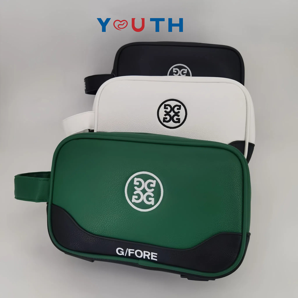 G4 2025 Golf Storage Bag กระเป๋าคลัทช์ใหม่ Small Clutch Golf Ball Bag Double Compartment Tote Bag