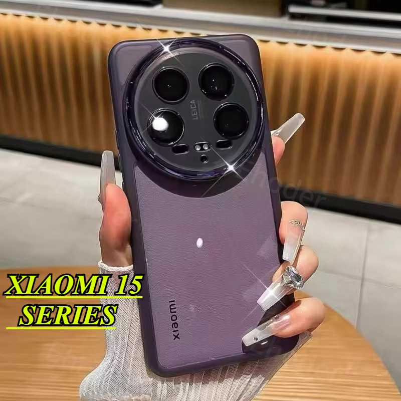 ชุบโปร่งใสเคสโทรศัพท์สําหรับ XIAOMI 15 Ultra 5G 2025 Soft Casing Thin Clear กล้องป้องกันสําหรับ XIAO
