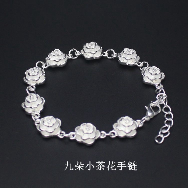 立คนรัก产品 กล้ากล้ากล้า 手饰9小茶花手链女 服装แพคเกจที่ระลึกเทศกาล แม้ว และทิเบตชาติพันธุ์