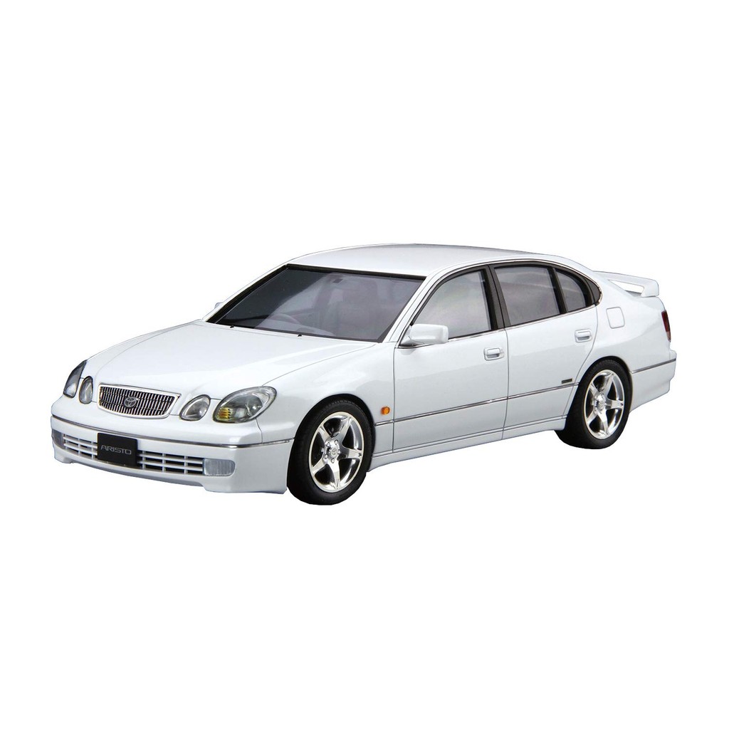 Aoshima Bunka Model Co. 1/24 The Model Car Series No. 97 Toyota JZS161 Aristo V300 Vertex Edition 19