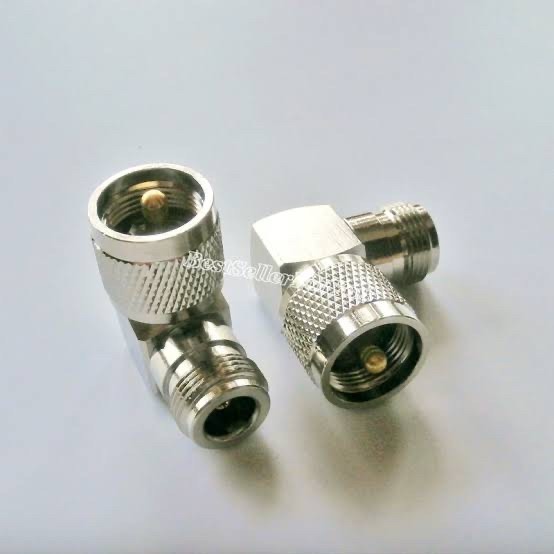 LP Barrel Adapter N ตัวเมียถึง Pl259 ข้อศอกชายคุณภาพสูง