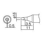 Hakko Lead-Free Compatible T2 Soldering Iron T12WD16