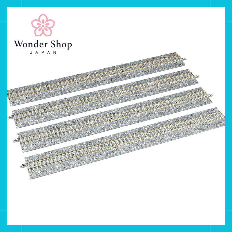 【Direct from Japan】
TOMIX N Scale Wide PC Rail S280-WP F Set of 4 1762 - Model Train Accessories
