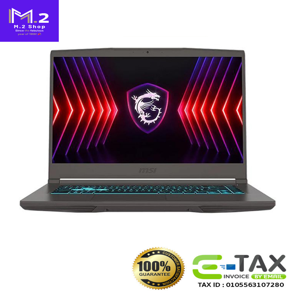 NOTEBOOK (โน้ตบุ๊ค) MSI รุ่น THIN 15 B13UCX-1610TH (COSMOS GRAY)