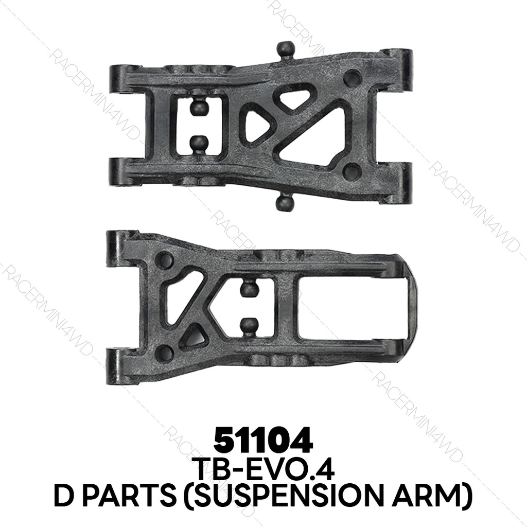 TAMIYA TB-Evo.4 D Parts (Suspension Arm) 51104
