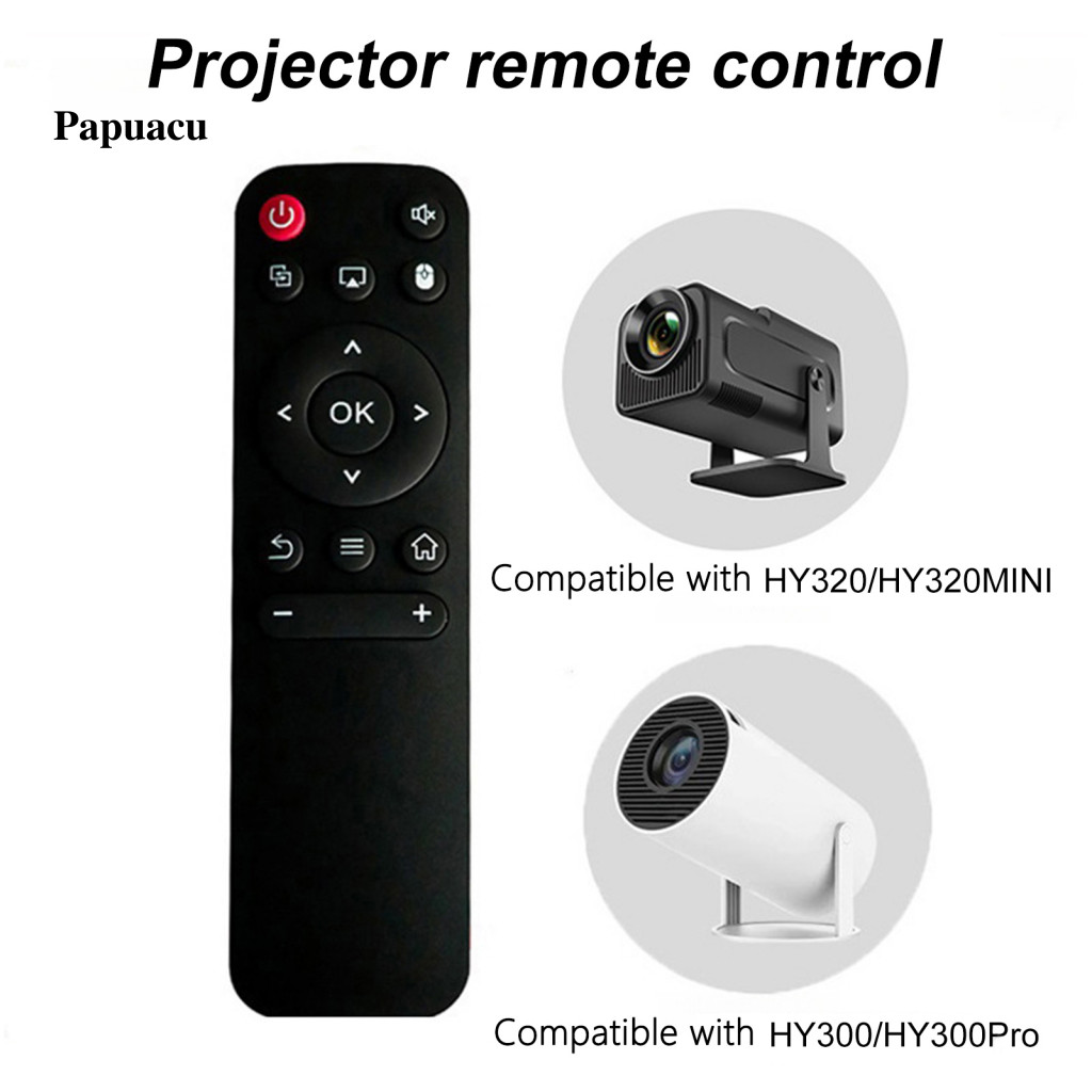 Fast Response Projector Remote รีโมทคอนโทรลอัจฉริยะสากลสําหรับโปรเจคเตอร์ Hy320/hy300pro เทคโนโลยีคว