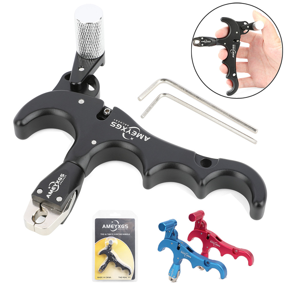4finger Release Aids Thumb Trigger Archery Compound Bow