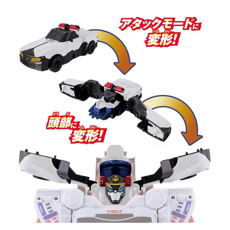 Bandai Blast Team Benben DX Benben Patrol Car No. 1 ราคา ถูกที่สุด ดีลบีเคเค แกลเลอรีภาพที่ 3