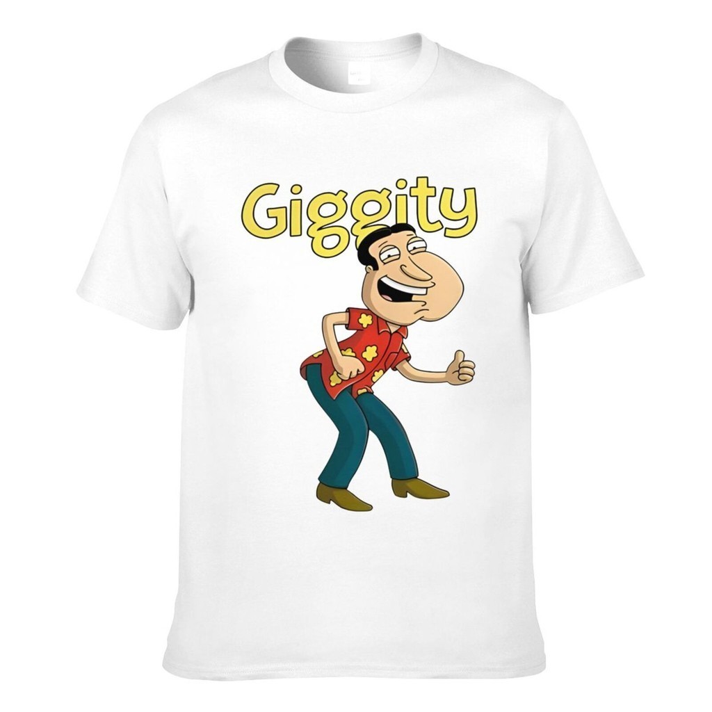 เสื้อยืดแฟชั่น Giggity Family Guy Show Funny Men สวมใส่ทุกวัน