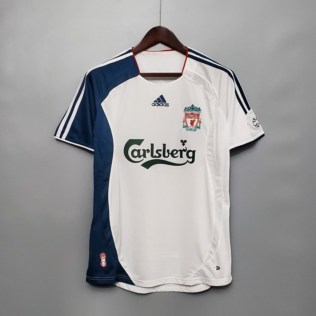 เสื้อกีฬาแขนสั้น ลายทีมชาติฟุตบอล Liverpool 81 84 85 86 89 91 95 96 04 06 07 ชุดเหย้า