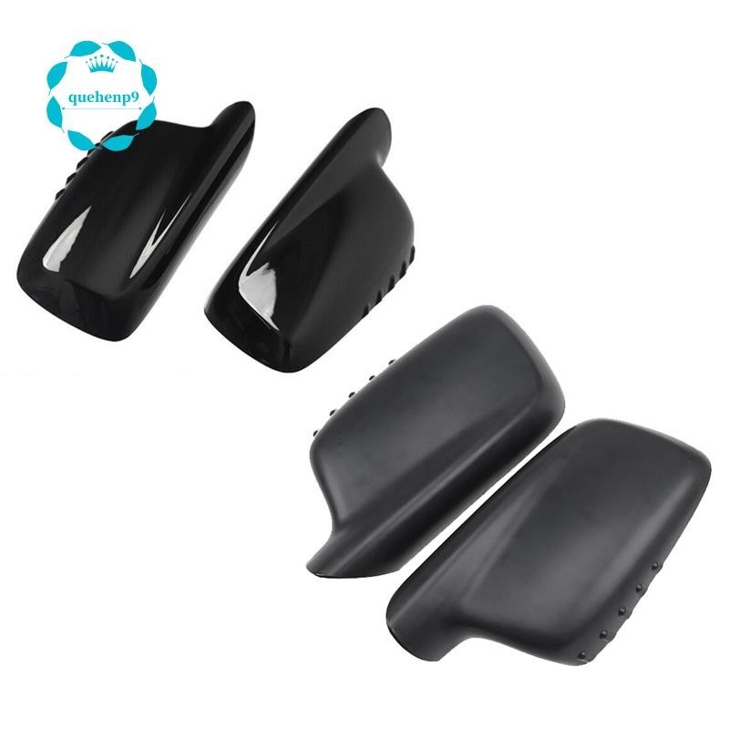 [quehenp9] ฝาครอบกระจกมองหลังรถยนต์ สําหรับ BMW E65 E66 E67 E46 Coupe E46 Cabrio 1 คู่ 51167074236 5