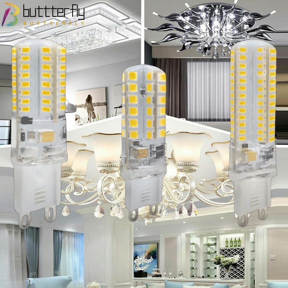 Buttterfly หลอดไฟ LED 220V 3W 5W 7W G9 SMD 2835 3014 สีขาวอบอุ่น