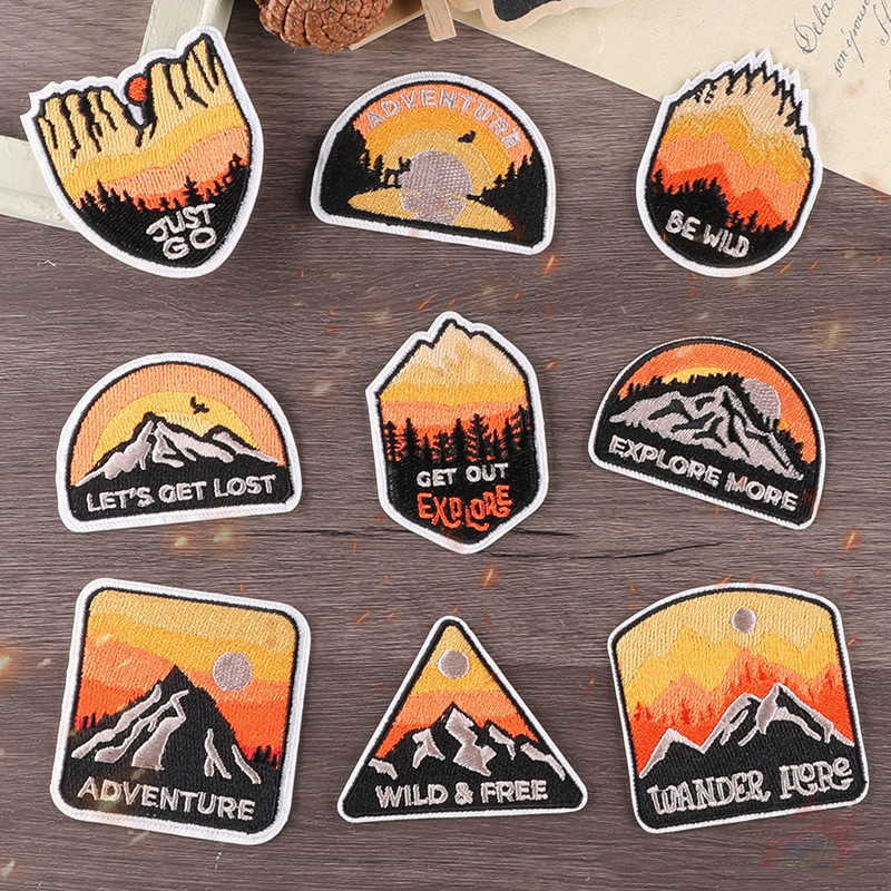 แผ่นรีดติดเสื้อ สําหรับสํารวจ แผ่นแพทช์รีดติดเสื้อ DIY 1 ชิ้น