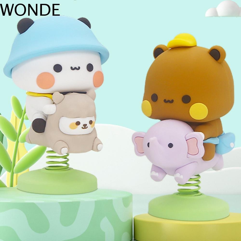 Wonde ตุ๊กตาฟิกเกอร์ หมีแพนด้า Bubu Dudu แพนด้า หมีแพนด้า น่ารัก ของเล่น ของขวัญ สําหรับเด็ก