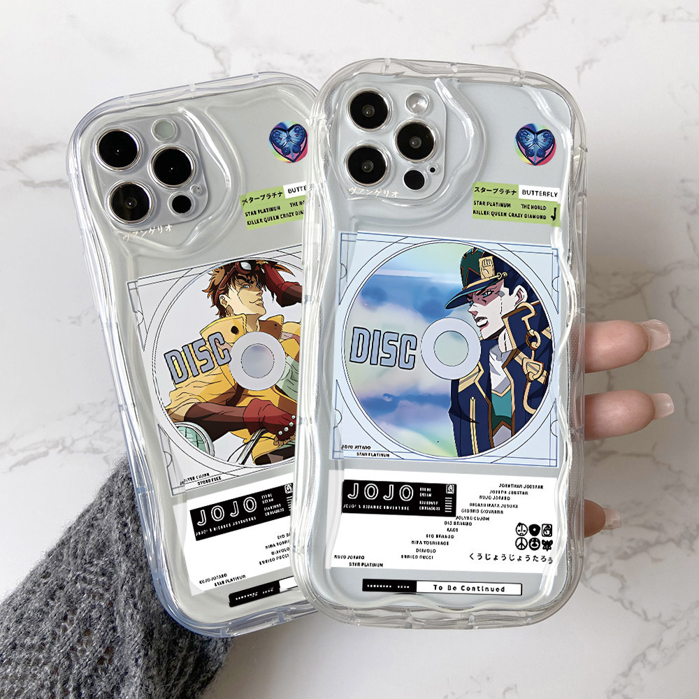 เคสโทรศัพท์มือถือแบบนิ่ม ใส ลาย JoJo's Bizarre Adventure สีครีม สําหรับ Samsung Galaxy A73 A72 A71 A55 A54 A52 A51 A50 A50S A35 A34 A33 A32 A31 A30 A25 A23 A21S A13 4G 5G