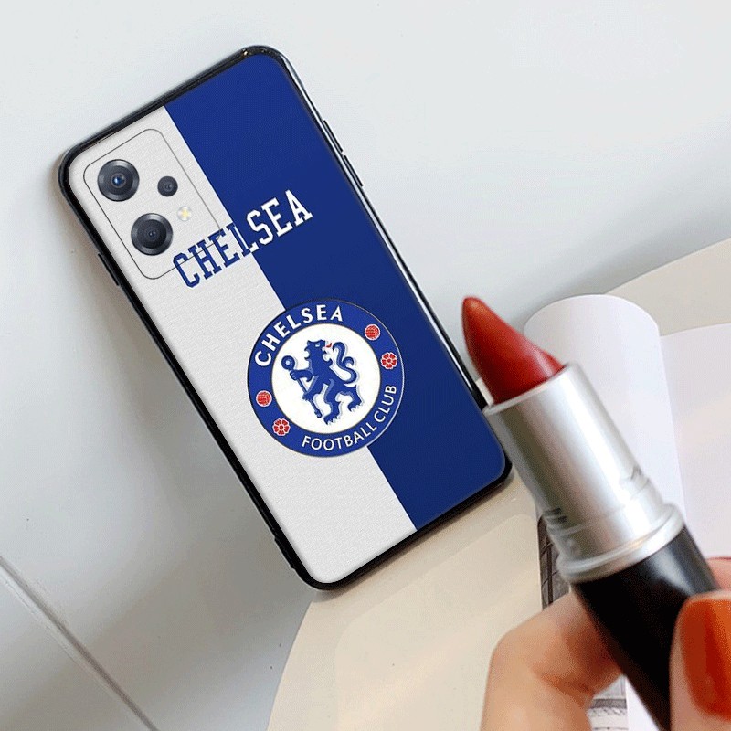เคสโทรศัพท์ซิลิโคน TPU แบบนิ่ม ลายสโมสรฟุตบอลเชลซี สีดํา สําหรับ OPPO A96 5G A95 4G A78 5G A58 4G A78 4G A38 4G A18 4G ราคา ถูกที่สุด ดีลบีเคเค แกลเลอรีภาพที่ 8