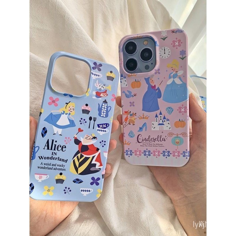 ฟิล์มซินเดอเรลล่า ป้องกัน ด้านหลังแข็ง เคสโทรศัพท์ สําหรับ iPhone 7 8 plus x xs XR xsmax 11 12 13 14 15 Pro Max mini