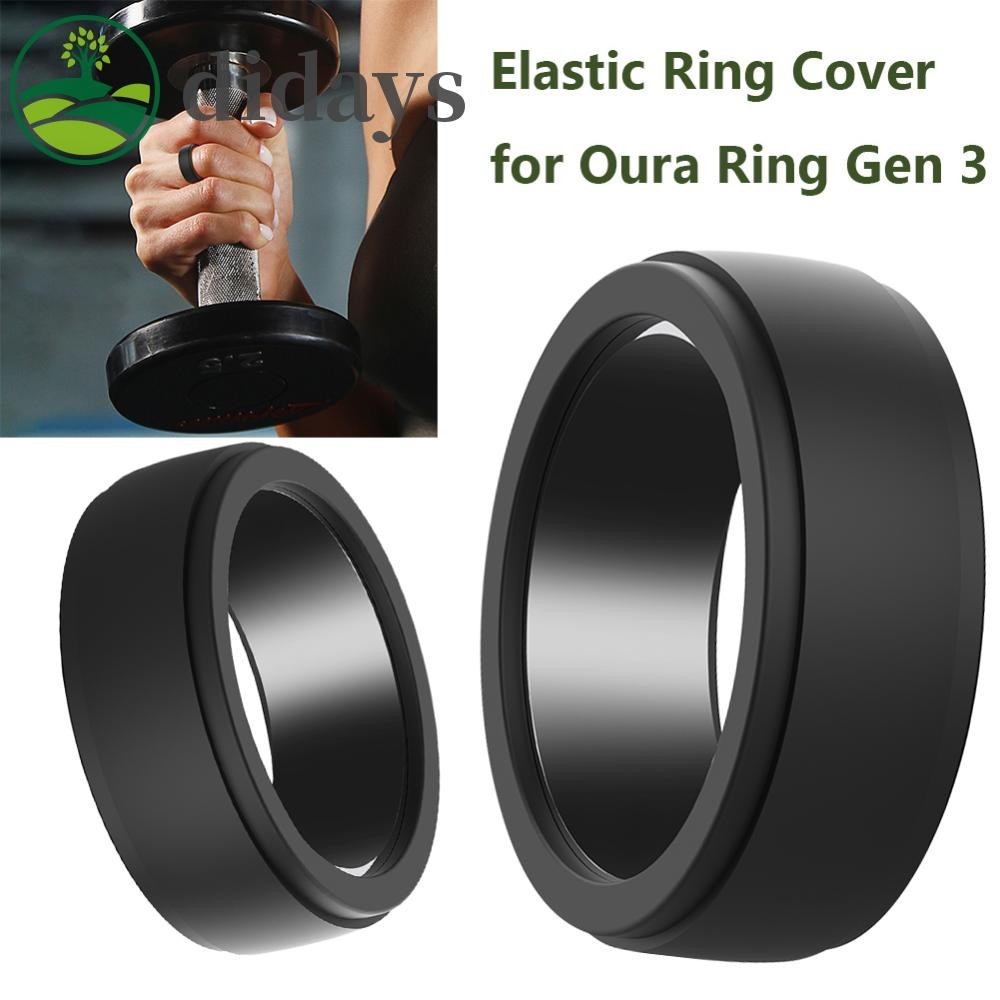 แหวนซิลิโคน ยืดหยุ่น กันกระแทก สําหรับ Oura Ring Gen 3
