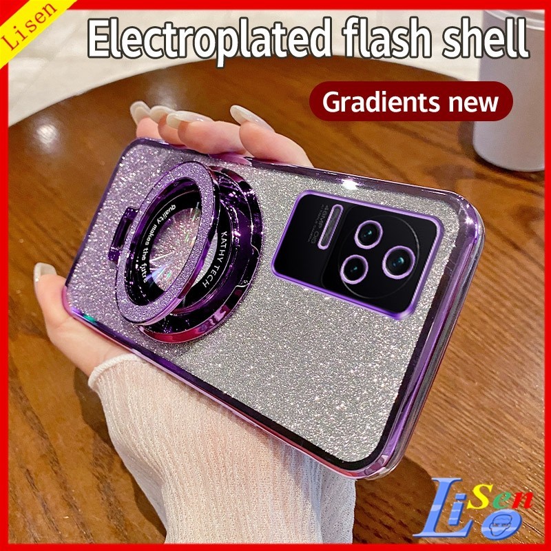 เคส Poco F4/F5 Pro/X5 Pro 5G/X6 Pro 5G/ เคสโทรศัพท ์ ป ้ องกันการตกโปร ่ งใสพร ้ อมขายึด ZJSF