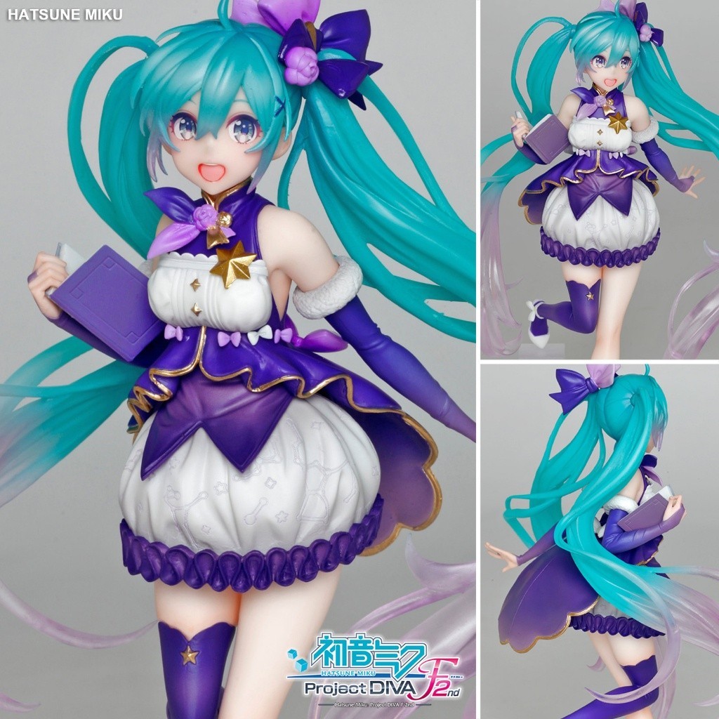 พร้อมส่ง Figure ฟิกเกอร์ Vocaloid Project Diva 3rd โวคาลอยด์  Hatsune Miku ฮัตสึเนะ มิกุ Winter ไอดอ