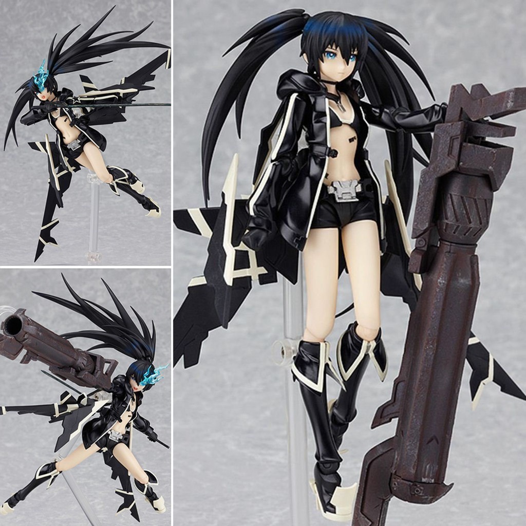 พร้อมส่ง Model Figma งานแท้  ฟิกม่า  ฟิกเกอร์ โมเดล  Black Rock Shooter แบล็ค ร็อค ชูตเตอร์