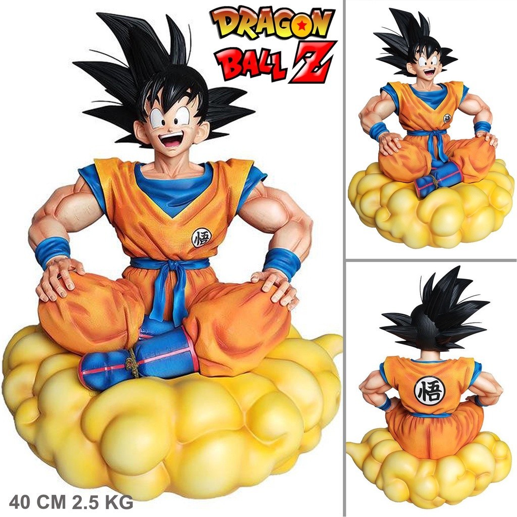 พร้อมส่ง ฟิกเกอร์ งานปั้น GK Dragon Ball Z ดราก้อนบอล แซด Super Saiyan ซูเปอร์ ไซย่า Son Goku Sittin