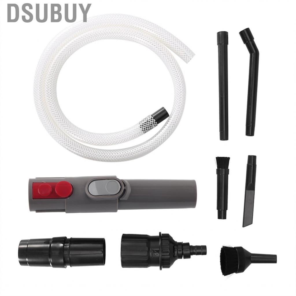 Dsubuy 9Pcs Micro Vacuum Cleaners Adapter Tool Car Vehicle Cleaning Kit For US