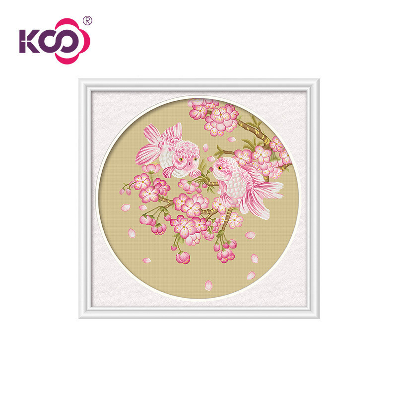 Ks Cross Tuan Yuan Yuan 2024 ใหม่ห้องนั่งเล่นที่ทันสมัยภาพวาดห้องนอน Minimalist ชิ้นเล็กๆด้ายเย็บปัก