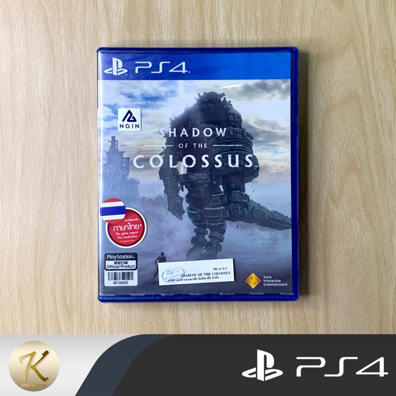 แผ่นเกมส์ PS4 : Shadow of the Colossus (มือ1 / มือ2) 📍รองรับภาษาไทย (สินค้าพร้อมจัดส่ง)