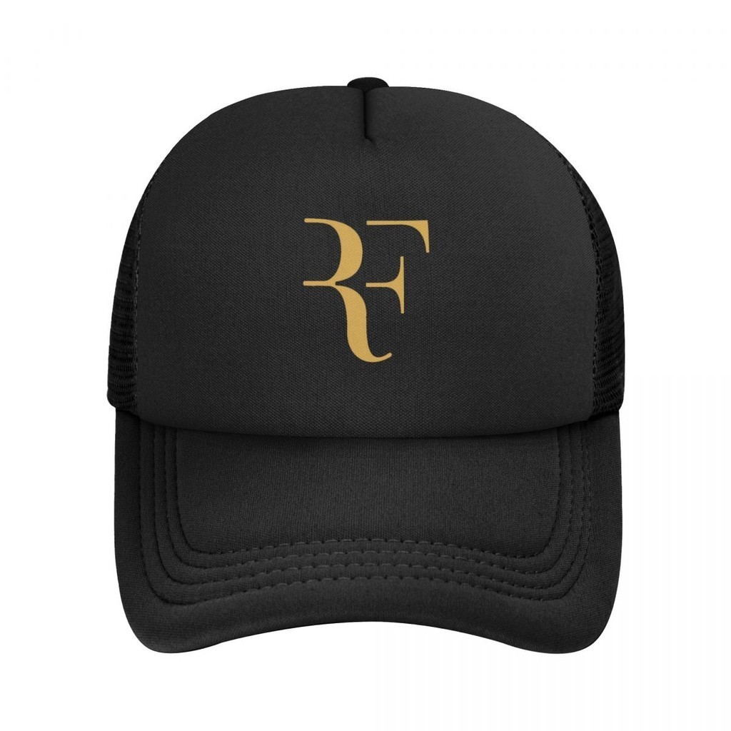 Roger Federer RF หมวกเบสบอลคลาสสิกหมวกตาข ่ ายผู ้ ใหญ ่ หมวกกีฬาแบบปรับได ้ หมวกของขวัญพ ่ อ