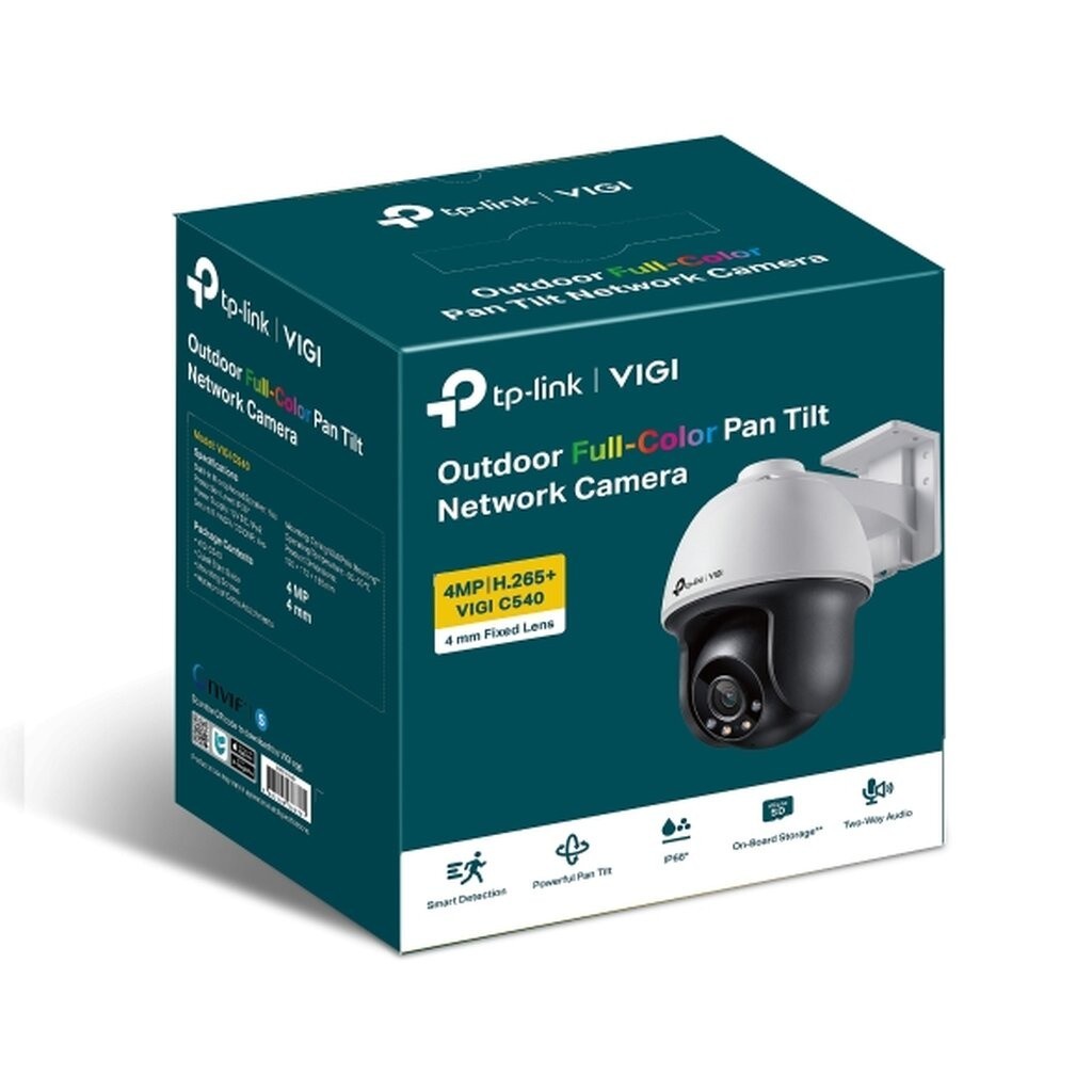 VIGI C540/C540-W 4MM 4MP Outdoor FullColor WiFi Network Camera กล้องวงจรปิด รับประกัน 3 ปี