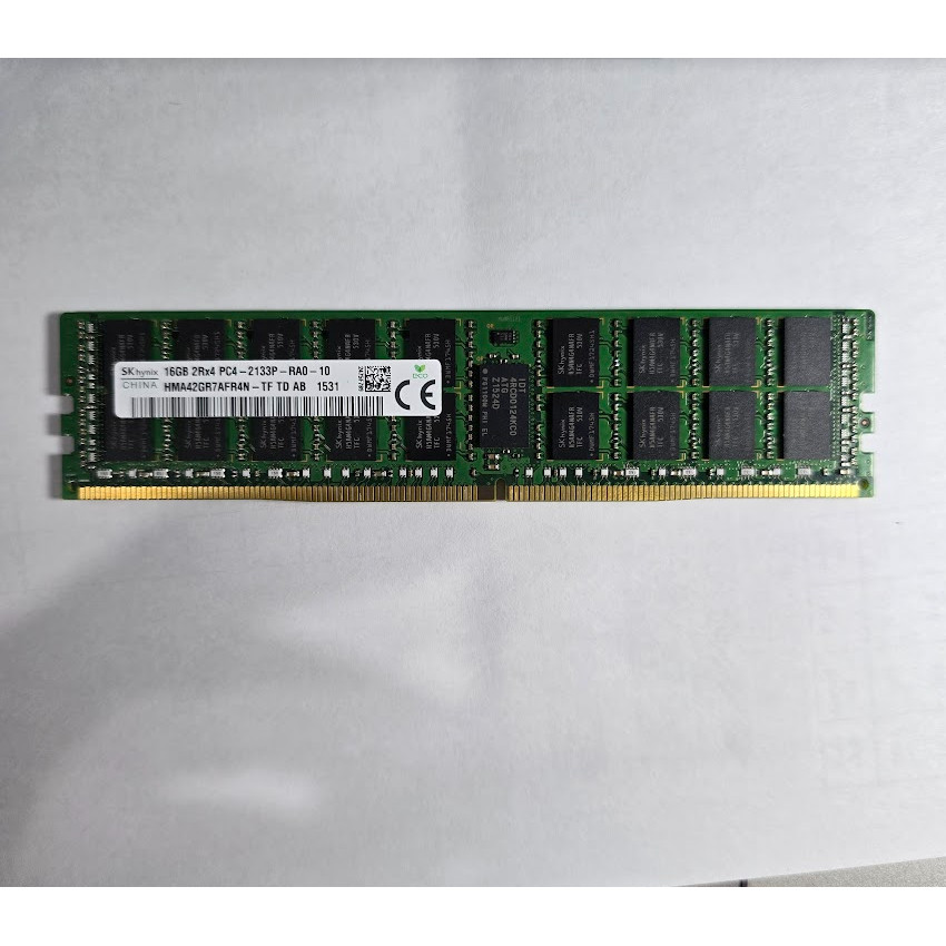 RAM ECC 16GB 2Rx4 DDR4-2133P Hynix สำหรับ SERVER Model HMA42GR7AFR4N-TF