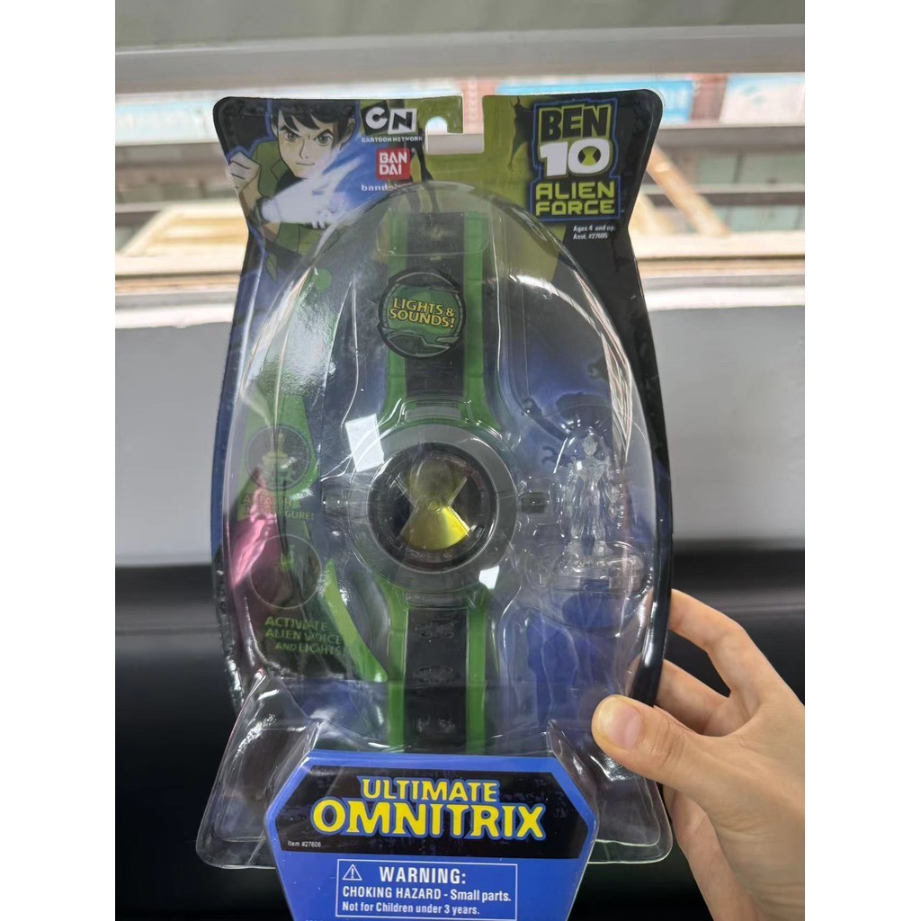 9pcs Ben 10 ชุดตุ๊กตารูป Omnitrix นาฬิกาของเล่น Ben 10 Alien Force Omnitrix มัลติฟังก์ชั่นนาฬิกาเด็กสําหรับของขวัญ
