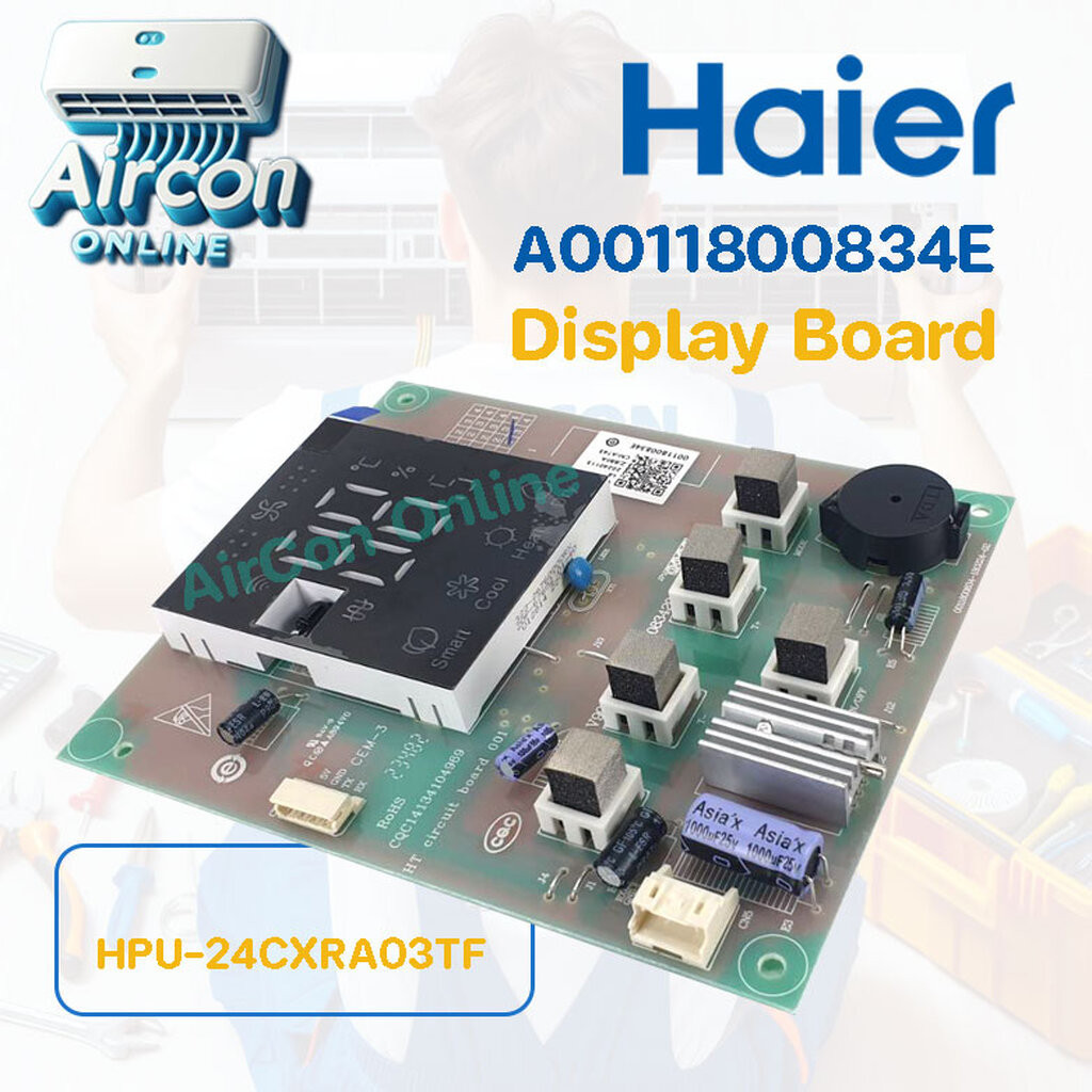 Display Board แอร์ HAIER รุ่น HPU-24CXRA03TF รหัส A0010800834E