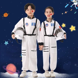 ชุดอวกาศนักบินอวกาศเครื ่ องแต ่ งกายเด ็ กบทบาทคอสเพลย ์ เสื ้ อผ ้ า