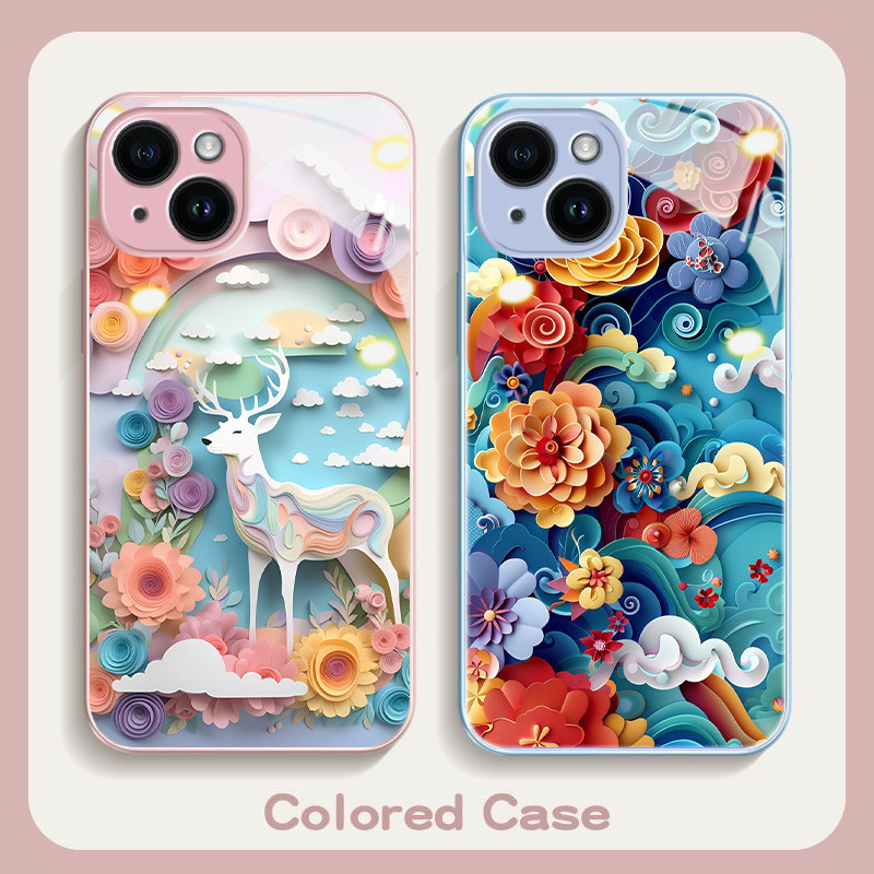หรูหรา ZZ DIY iPhone 15 15plus 15pro 11 11pro 11promax 12 12mini 12pro 12promax 13 13mini 13pro 13promax 14plus promax x xr 6 7 8 6plus (HJS-1076)