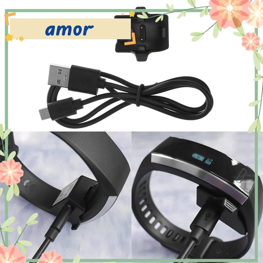 Amor12 สาย USB Cradle Universal Sports Man ผู ้ หญิงแท ่ นชาร ์ จสําหรับ Huawei Honor Band 4 3 2