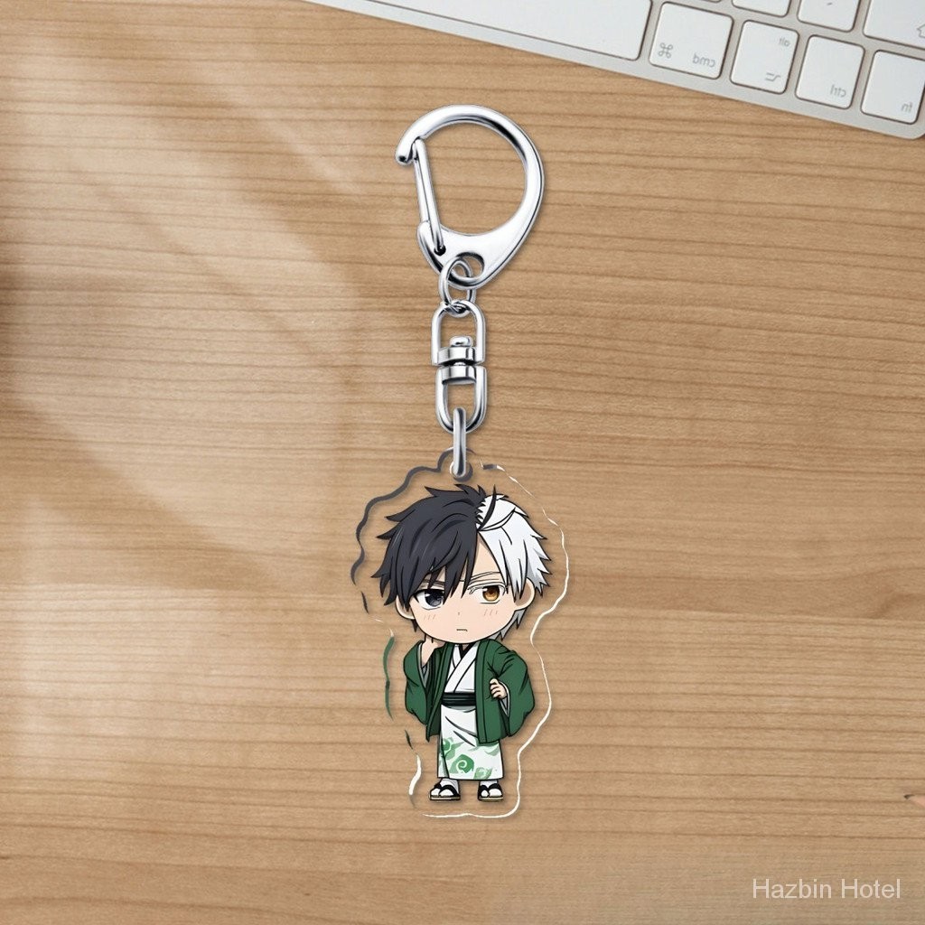 Anime WIND BREAKER พวงกุญแจอะคริลิคสไตล์เดียวกันอุปกรณ์ต่อพ่วงส่วนบุคคลจี้สองด้าน Hayato Suo Haruka Sakura Ren Kaji รอบจี้ขนาดเล็ก