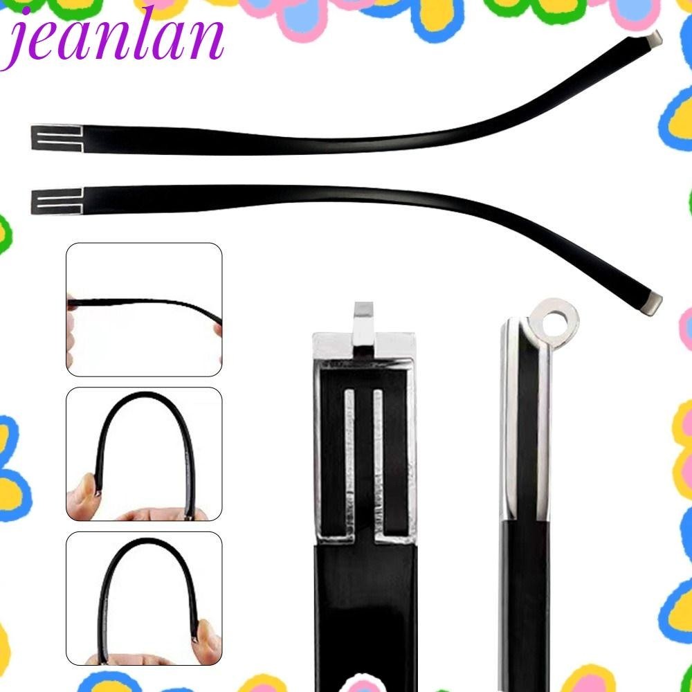 Jeanlan แขนแว่นตา ฟันเดี่ยว สากล กันลื่น อุปกรณ์เสริมแว่นตา