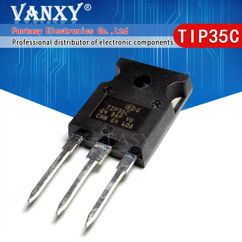 5PCS TIP35C TIP36C TIP142 TIP147 TIP2955 TIP3055 TO-247 TO247 NPN TIP35 TIP36 ส่วนประกอบอิเล็กทรอนิก