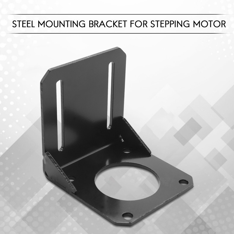 4 ชิ้น 57 Stepper Motor Nema 23 ที่นั่งคงที่, Nema 23 Stepper Motor เหล็กยึด, พร้อมสกรูยึด