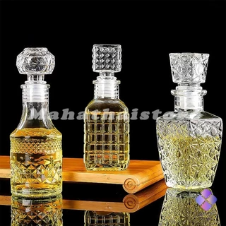 Mahathai ขวดไวน์ขนาดเล็ก ขวดเหล้า วิสกี้ ขวดคริสตัล Glass bottle
