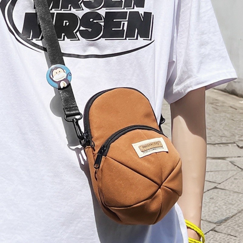Korean Fashion Nylon Men Mini Bag Sling Bag Phone Bag Shoulder Bag Crossbody Bag for Men