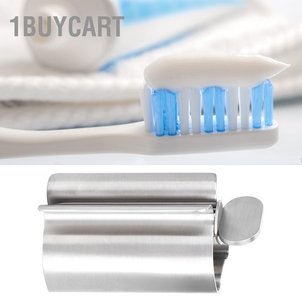 1Buycart สแตนเลสขนาดเล็กยาสีฟันคั้นตู้ลูกกลิ้งบีบเครื่องมือสำหรับน้ำยาทำความสะอาดใบหน้า