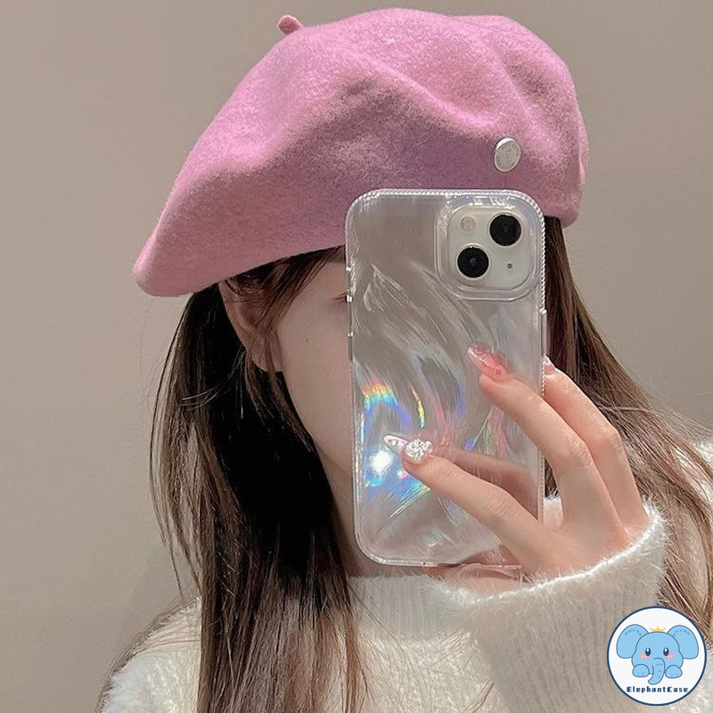 ขนนกสุดหรูตก แต่งกลิตเตอร์กันกระแทก Tpu อ่อน IPhone 11 15 12 7Plus 14 13 Pro Max XR 14 8 7 Plus X XS Max SE 2020